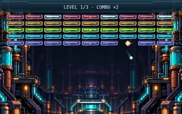 Brick Blitz original pixel artwork